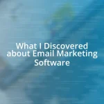 What I Discovered about Email Marketing Software